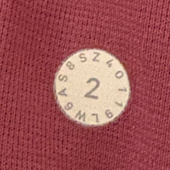 Lululemon Align Crop 21" High-Rise Nulu Yoga Leggings Misty Merlot Size 2 - Picture 8 of 9